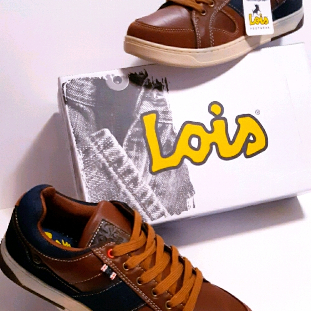 LOIS Sneakers Camel and Jeans